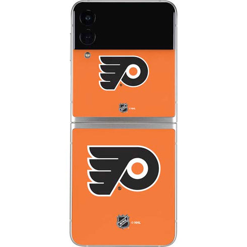 NHL Philadelphia Flyers Logo Galaxy Z Flip4 5G Skin
